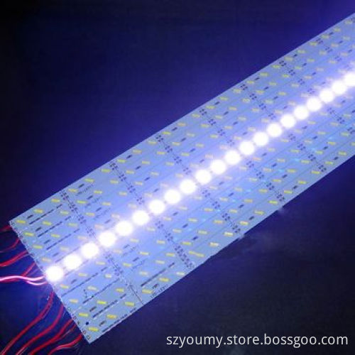 SMD 7020 LED bar strip light, DC12V 100cm 72led white/warm white/cool white